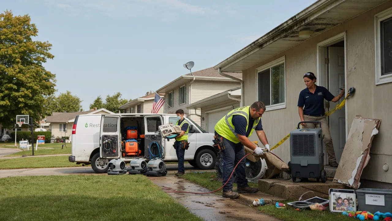Water Damage Restoration in Arcanum, OH near me